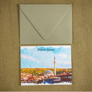 Prizren Kosovo sinan pasha moskee Briefkaart