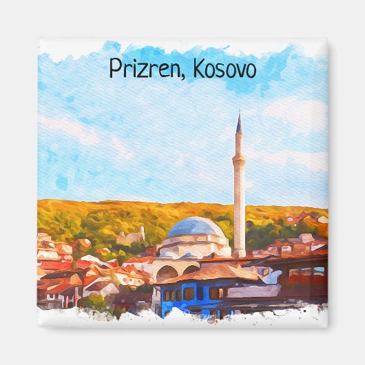 Prizren Kosovo sinan pasha moskee Magneet (Voorkant)