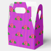 Prncess Rosebud Stripes-4-GABLE FAVOR BOX Bedankdoosjes (Geopend)