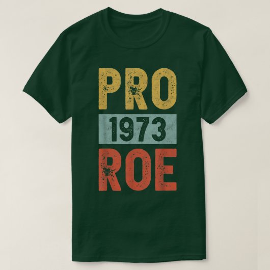 Pro 1973 1973 Womens Rights Feminis T-shirt (Design voorkant)