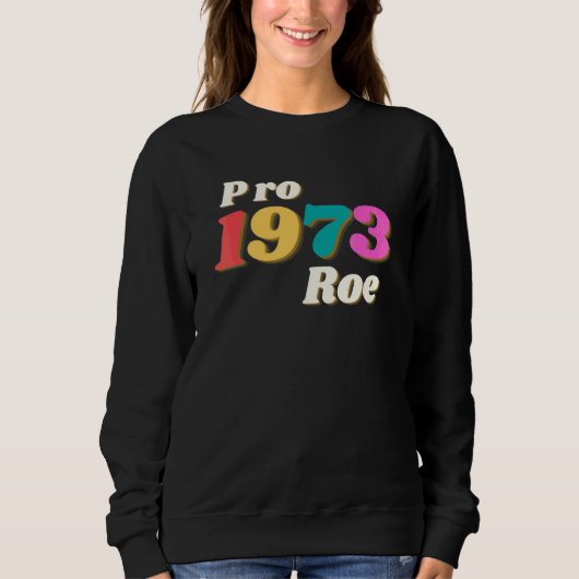 Pro 1973 Roe Let Op Je Eigen Baarmoeder Trui (Voorkant)
