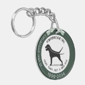 PRO 25e Jubileum Sleutelhanger (Voorkant Links)