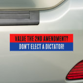 Pro 2A bumpersticker (Op auto)