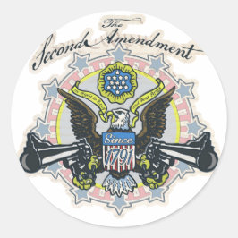 Pro 2e wijziging Pistool-Toting Eagle Gear Ronde Sticker