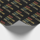 Pro Abortus - Bewaar abortus veilig en legaal i Cadeaupapier (Hoek)