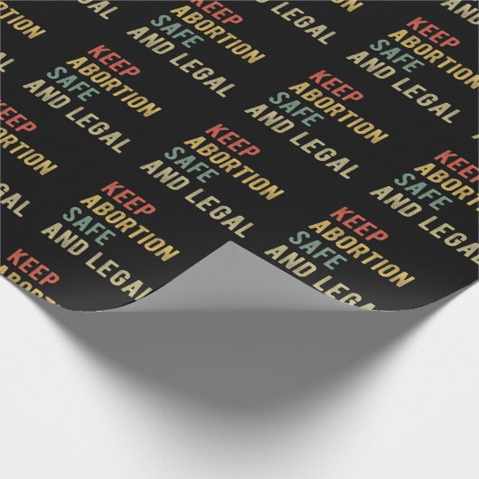 Pro Abortus - Bewaar abortus veilig en legaal i Cadeaupapier (Hoek)