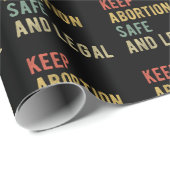 Pro Abortus - Bewaar abortus veilig en legaal i Cadeaupapier (Rol Hoek)
