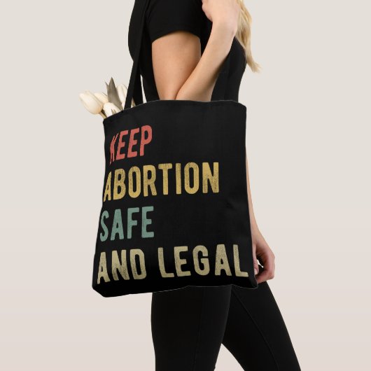 Pro Abortus - Bewaar abortus veilig en legaal i Tote Bag (Dichtbij)