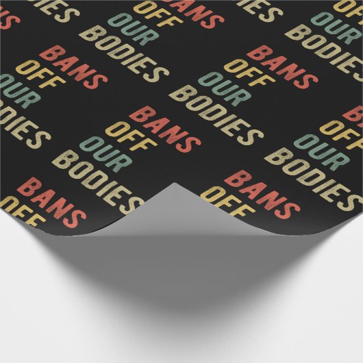 Pro Abortus - Verbod van onze lichamen I Cadeaupapier (Hoek)