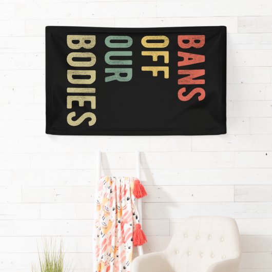 Pro Abortus - Verbod van onze lichamen I Spandoek (Insitu)