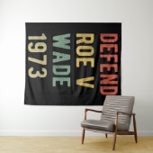 Pro Abortus - Verdedig Roe v Wade I Wandkleed (In Situ (horizontaal))