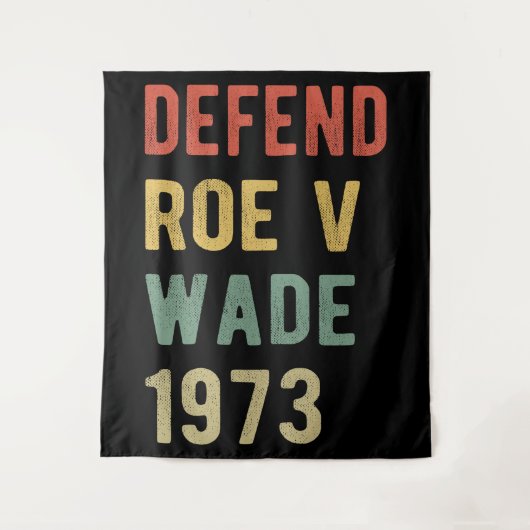 Pro Abortus - Verdedig Roe v Wade I Wandkleed (Voorkant)
