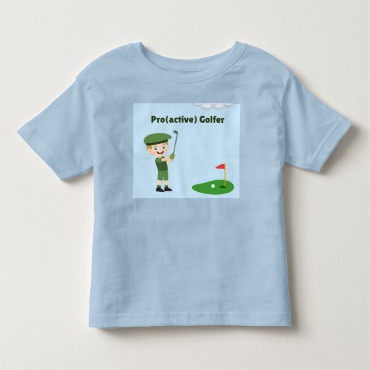 Pro(actieve) Golfer  Kinder Shirts (Voorkant)