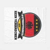 Pro AFD Deutschland | Spruch Alternative T-Shirt Fleece Deken (Voorkant (Horizontaal))