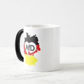 Pro AFD Deutschland | Spruch Alternative T-Shirt Magische Mok (Voorkant links)