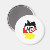 Pro AFD Deutschland | Spruch Alternative T-Shirt Magneet (Voorkant / Achterkant)