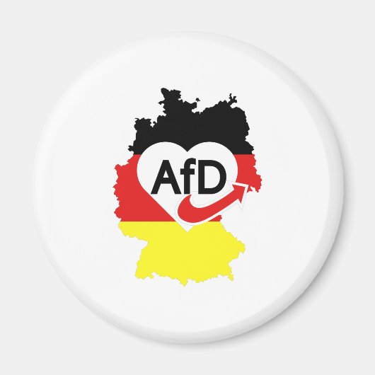 Pro AFD Deutschland | Spruch Alternative T-Shirt Magneet (Voorkant)