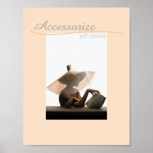 Pro-alfabetisme afdrukken Poster