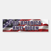 Pro America Anti-Biden Bumpersticker (Voorkant)