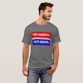 Pro America Anti-Biden T-shirt (Voorkant volledig)