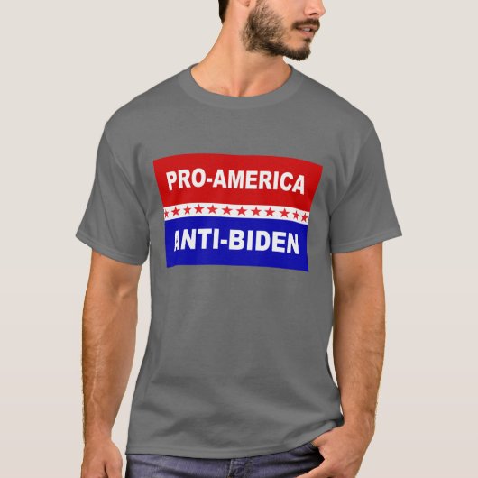 Pro America Anti-Biden T-shirt (Voorkant)