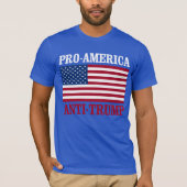 Pro-America Anti-Trump - Anti-Trump - - T-shirt (Voorkant)