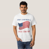 Pro America Anti-Trump T-shirt (Voorkant volledig)
