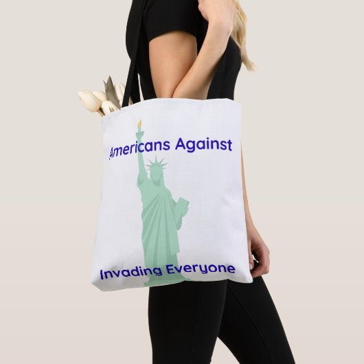 Pro-America Peace Tote Bag (Dichtbij)