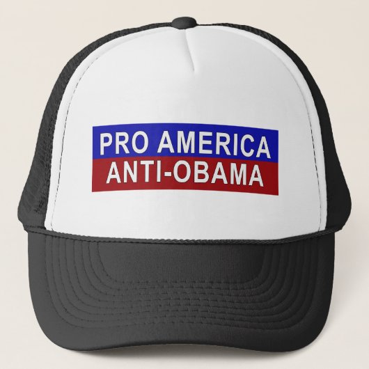 Pro-Amerika, Anti-Obama Gear Trucker Pet (Voorkant)