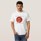 Pro-Amerika Anti-Obama T-shirt (Voorkant volledig)
