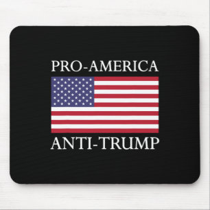 Pro-Amerika Anti-Trump - Amerikaanse Usa Vlag Weer Muismat
