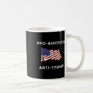 Pro-Amerika Anti-Trump Amerikaanse vlag Koffiemok