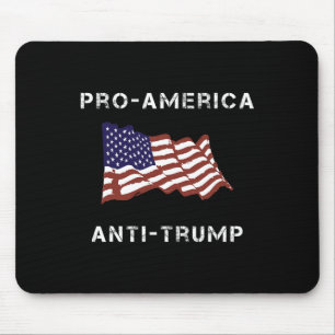 Pro-Amerika Anti-Trump Amerikaanse Vlag Vrouwen Ma Muismat