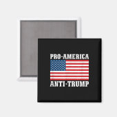 Pro-Amerika Anti-Trump Magneet (Voorkant / Achterkant)