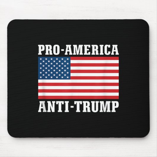 Pro-Amerika Anti-Trump Muismat (Voorkant)