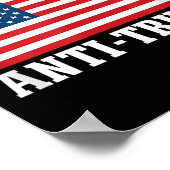 Pro-Amerika Anti-Trump Poster (Hoek)