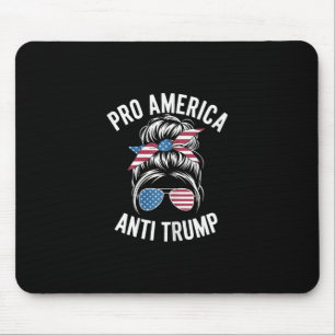 Pro Amerika Anti Trump Rommelig Kapsel Politieke V Muismat
