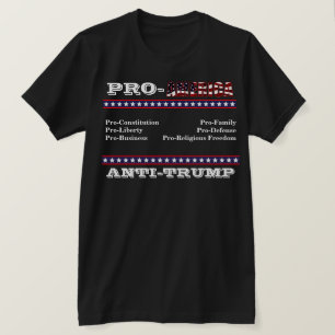 PRO-AMERIKA ANTI-TRUMP T-Shirt