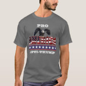 PRO-AMERIKA ANTI-TRUMP T-SHIRT (Voorkant)