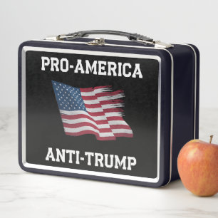 Pro Amerika Anti Trump Vintage USA Vlag
