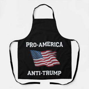 Pro Amerika Anti Trump Vintage USA Vlag Schort