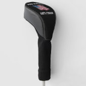 Pro-Amerika Anti-Trump  Vlag van de VS Golfheadcover (Schuin)