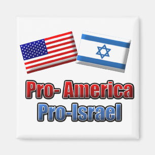 Pro-Amerika/Israël Magneet