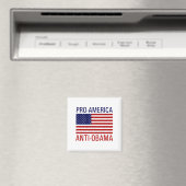 PRO-AMERIKAANSE ANTI-OBAMA MAGNEET (Insitu (Vaatwasser))