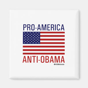 PRO-AMERIKAANSE ANTI-OBAMA MAGNEET