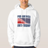 Pro-Amerikaanse antitrump Hoodie (Voorkant)