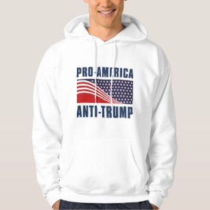 Pro-Amerikaanse antitrump Hoodie