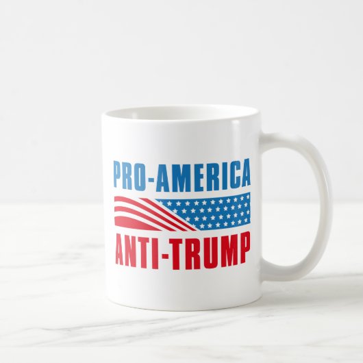 Pro-Amerikaanse antitrump Koffiemok (Rechts)