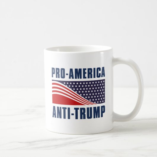 Pro-Amerikaanse antitrump Koffiemok (Rechts)