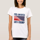 Pro-Amerikaanse antitrump T-shirt (Voorkant)